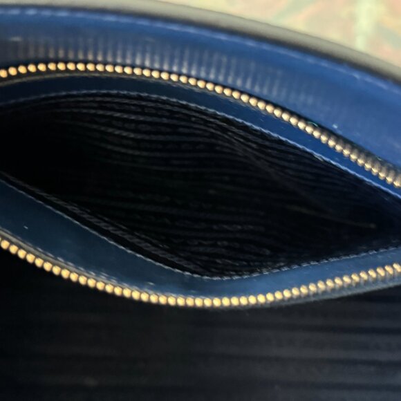 Prada Saffiano Bluette Medium Bag - Picture 13 of 13